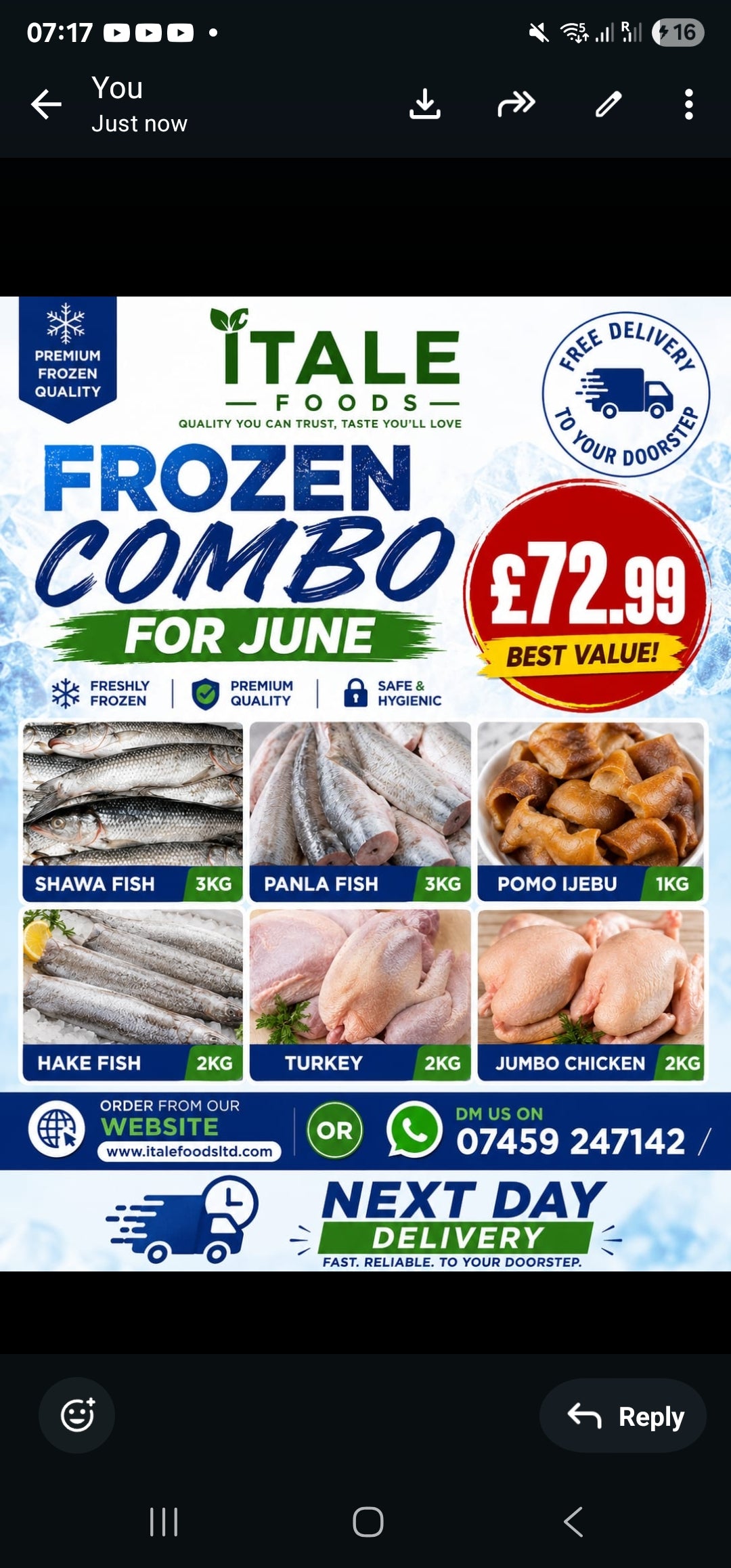 Frozen Combo