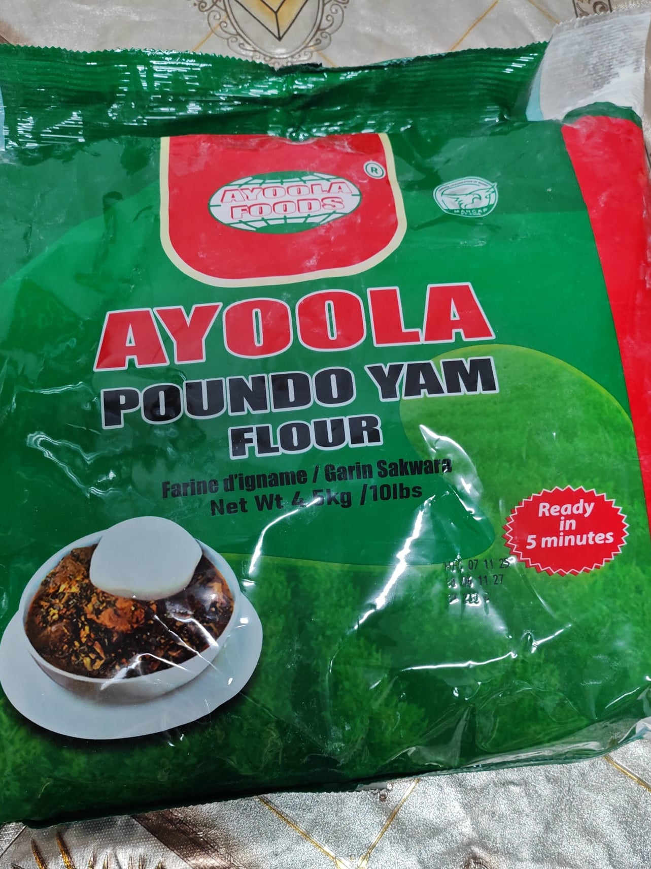 Ayoola Pounded Yam 4.5kg