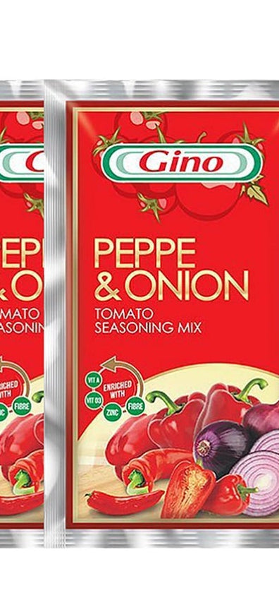 Gino Peppe&Onion Tomato Seasoning mix sachet