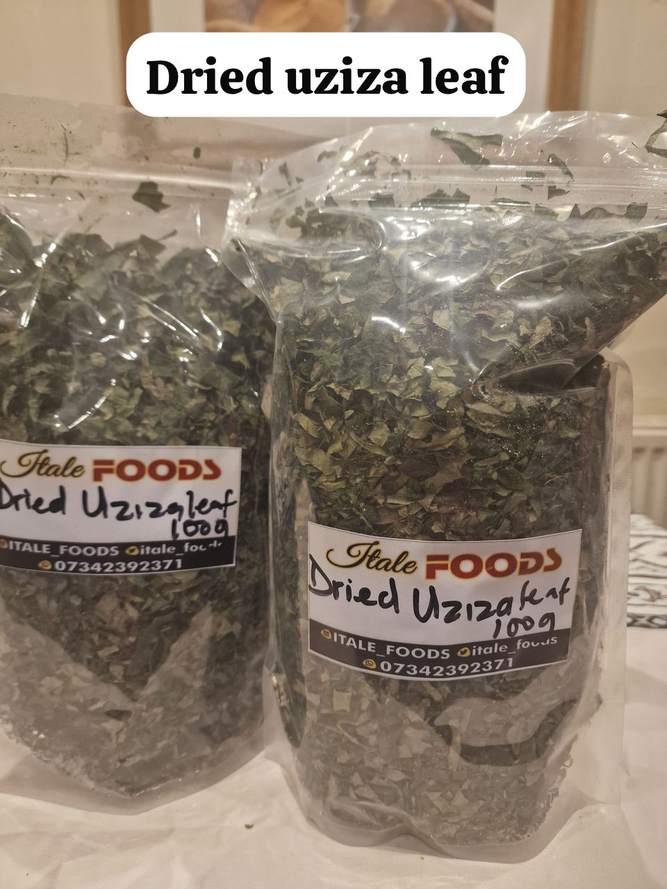 Dried Uziza leaf 100g